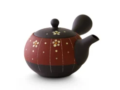 ORYOKI Japanische Teekannen|Teegeschirr*Kyusu Maru Kobana Aka, 200 ml, von Keikichi Koie