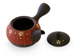 ORYOKI Japanische Teekannen|Teegeschirr*Kyusu Maru Kobana Aka, 200 ml, von Keikichi Koie