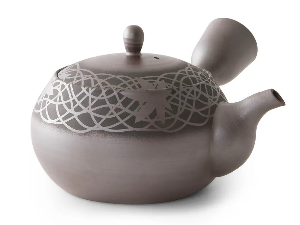 ORYOKI Japanische Teekannen|Teegeschirr*Kyusu Ryusen, Banko Yaki, 250 ml
