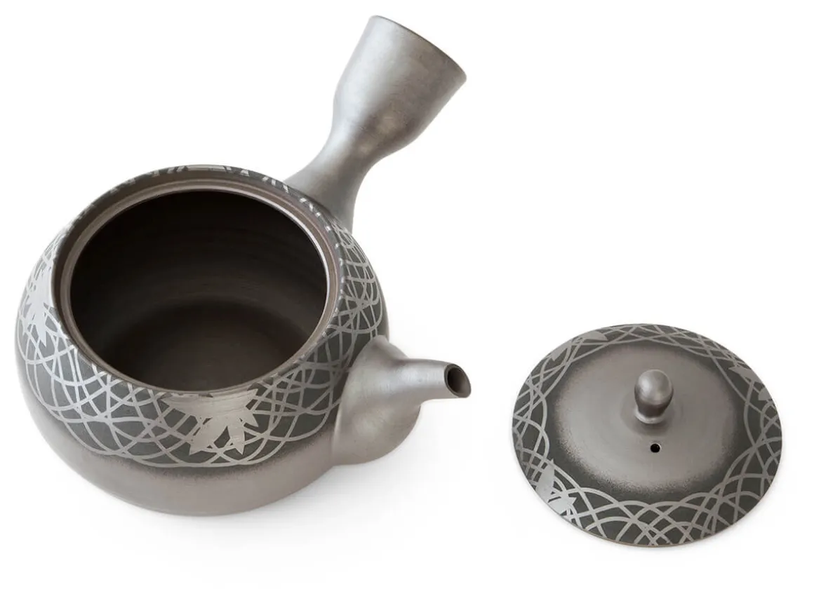 ORYOKI Japanische Teekannen|Teegeschirr*Kyusu Ryusen, Banko Yaki, 250 ml