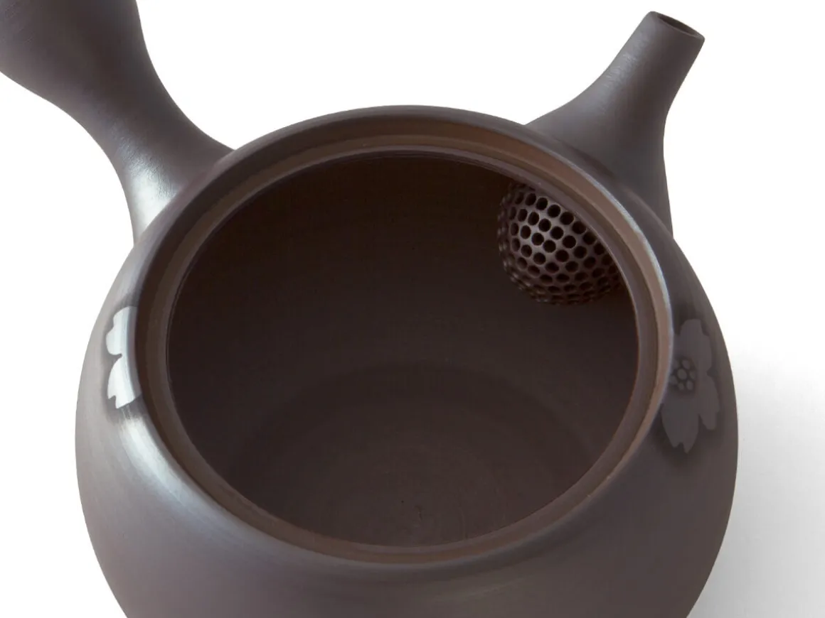 ORYOKI Japanische Teekannen|Teegeschirr*Kyusu Sakura, Banko Yaki, 350 ml