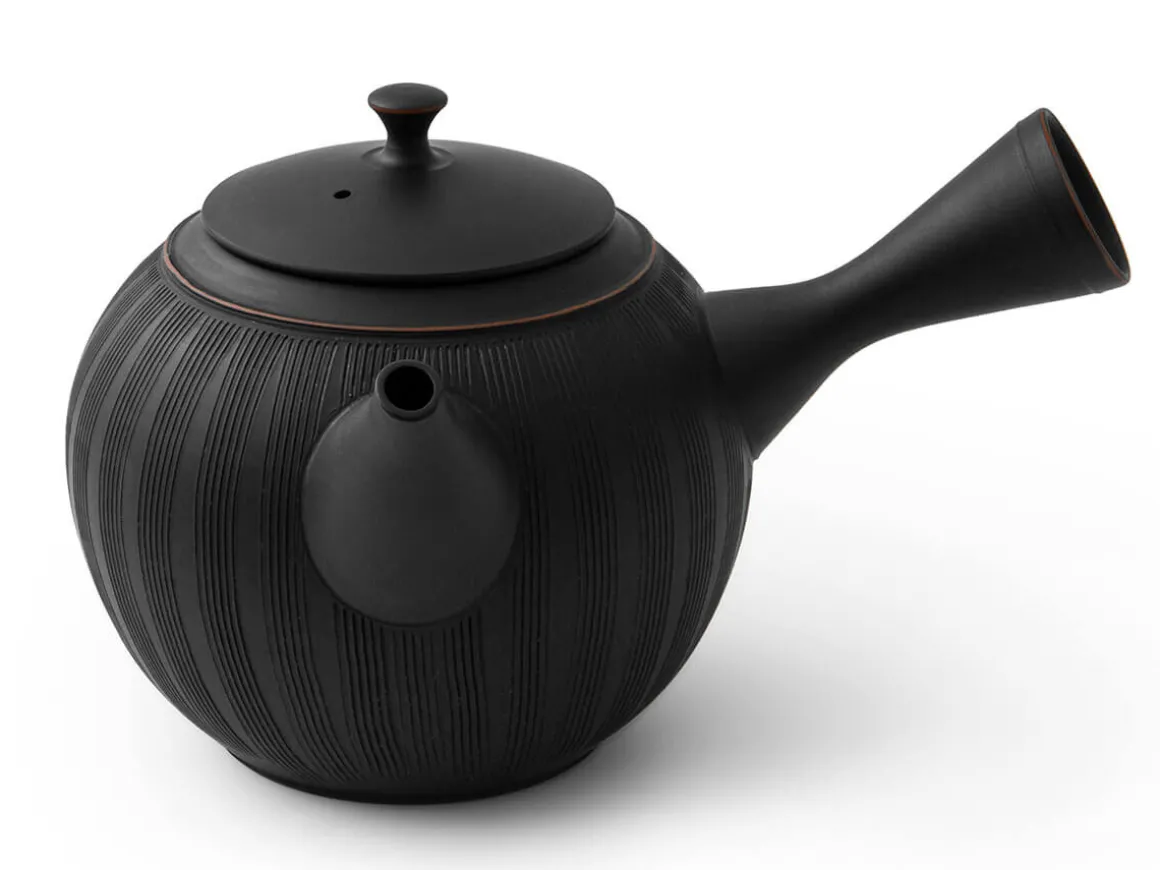 ORYOKI Japanische Teekannen|Teegeschirr*Kyusu Suichoku-sen, 360 ml, von Hiroshi Koie