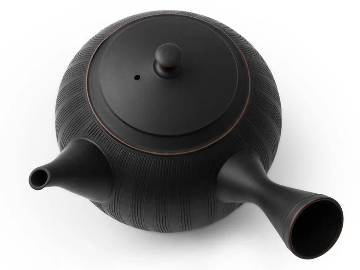 ORYOKI Japanische Teekannen|Teegeschirr*Kyusu Suichoku-sen, 360 ml, von Hiroshi Koie