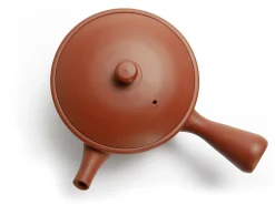 ORYOKI Japanische Teekannen|Teegeschirr*Kyusu Tokoname Chanoma S, 180 ml, Rot