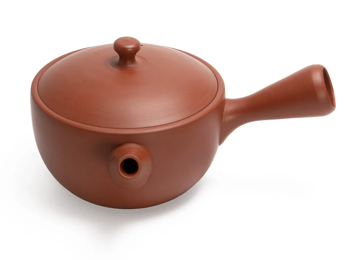 ORYOKI Japanische Teekannen|Teegeschirr*Kyusu Tokoname Chanoma S, 180 ml, Rot