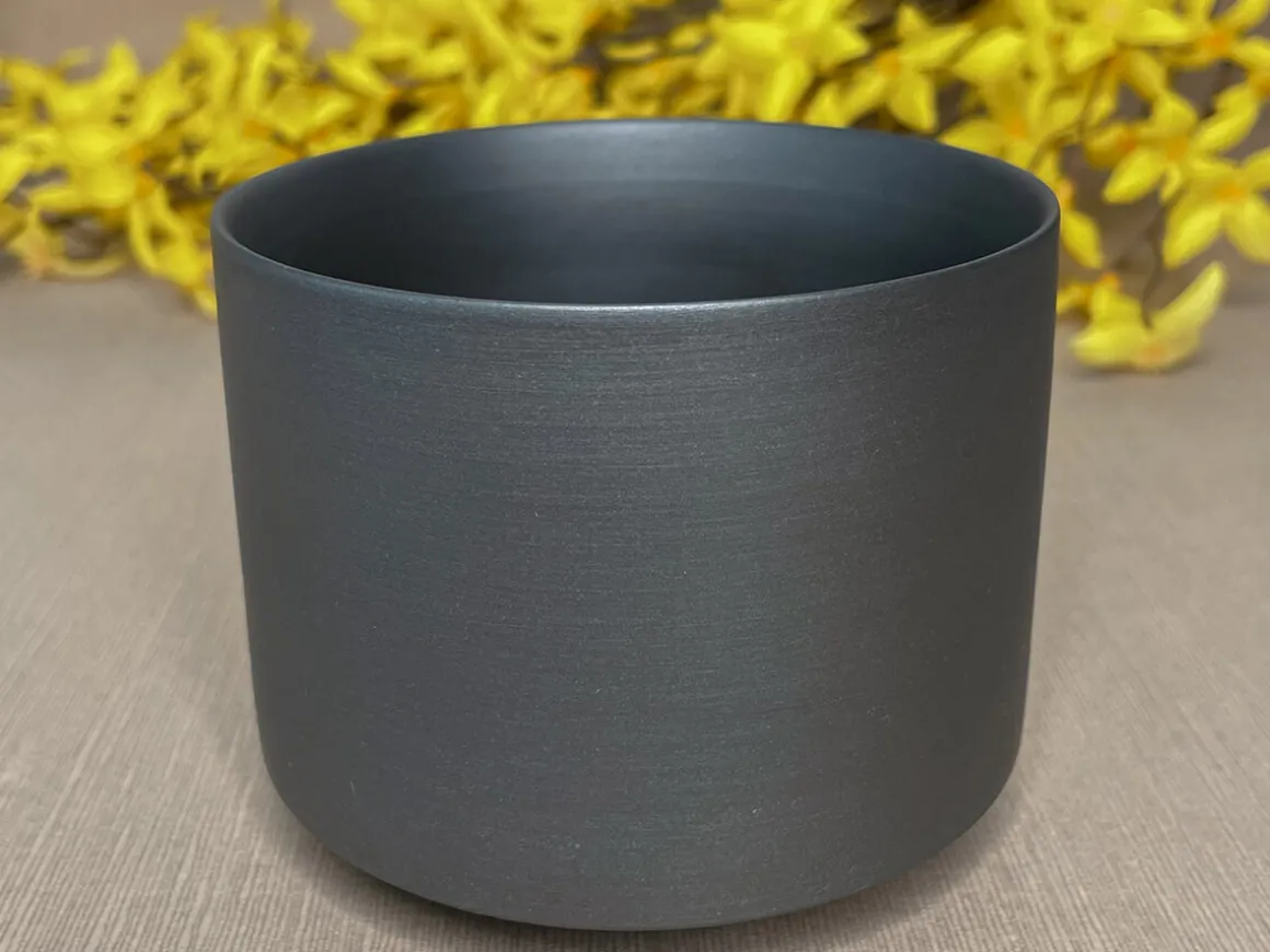 ORYOKI Matcha Schalen|Teeschalen Und Becher*Matcha Schale Korokuri, 350 ml, schwarz