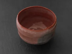 ORYOKI Matcha Schalen|Teegeschirr*Matcha Schale Raku rot, Kyoto Japan