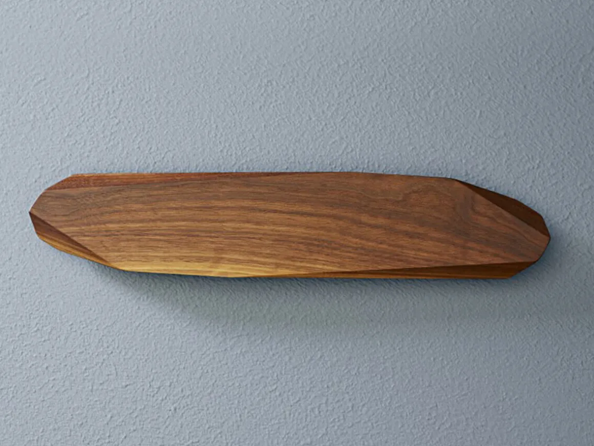 ORYOKI Messer-Zubehör*Messerhalter magnetisch, 3 Größen, Nussbaum