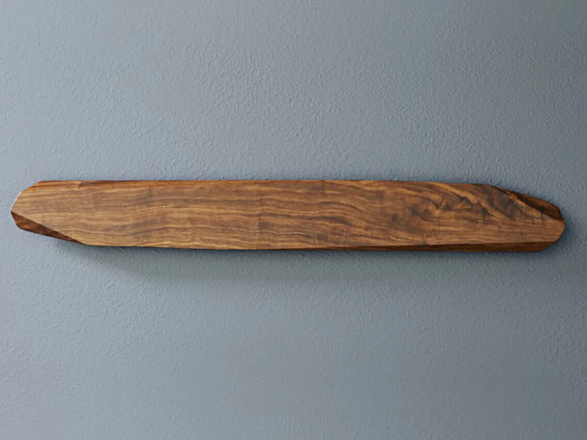 ORYOKI Messer-Zubehör*Messerhalter magnetisch, 3 Größen, Nussbaum