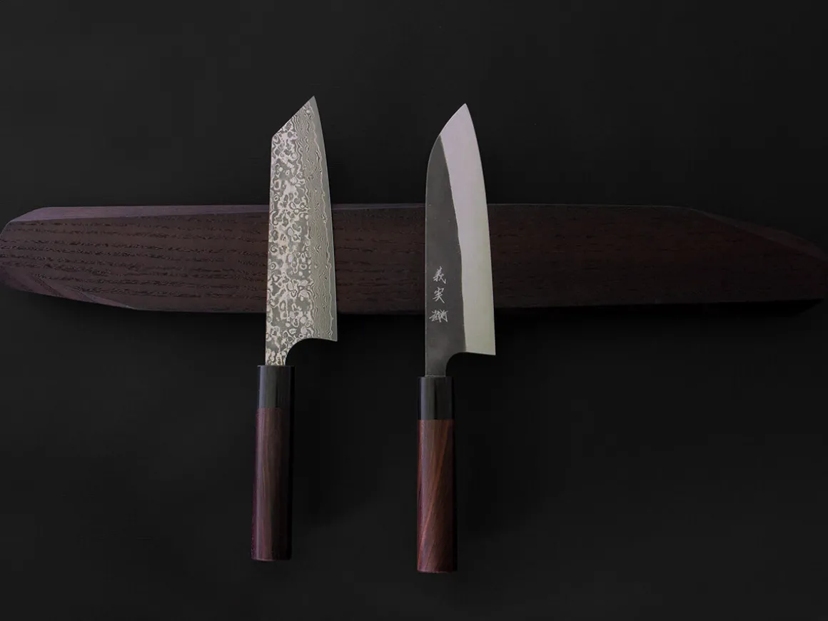 ORYOKI Messer-Zubehör*Messerhalter magnetisch, 3 Größen, Esche schwarz