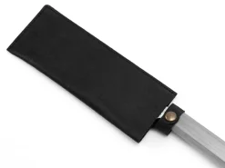 ORYOKI Messer-Zubehör*Messerhülle Nakiri 185, Leder schwarz