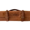 ORYOKI Messer-Zubehör*Messer-Tasche, Leder, Cognac