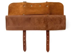 ORYOKI Messer-Zubehör*Messer-Tasche, Leder, Cognac