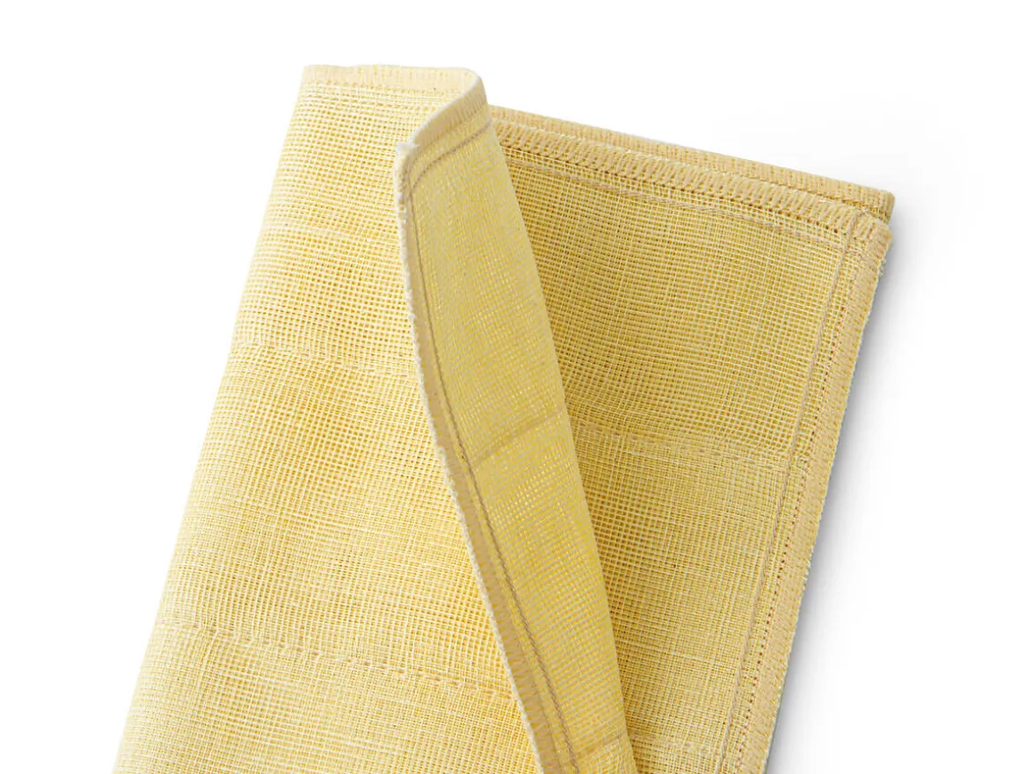 ORYOKI Zubehör*Multifunktionstuch, Bio-Baumwolle, Yellow Rose, 34cm x 34cm