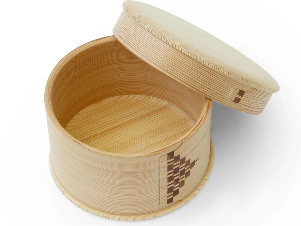 ORYOKI Sushi-Zubehör*Ohitsu, japanischer Reisbehälter, 2 Größen