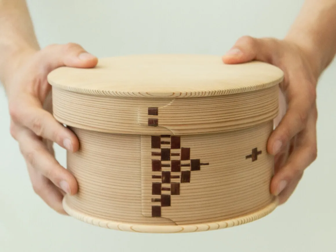 ORYOKI Sushi-Zubehör*Ohitsu, japanischer Reisbehälter, 2 Größen