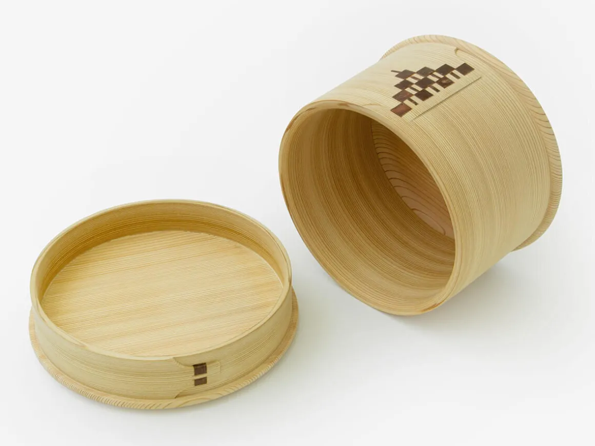 ORYOKI Sushi-Zubehör*Ohitsu, japanischer Reisbehälter, 2 Größen