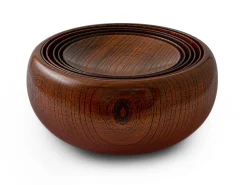 ORYOKI Holzschalen|Oryoki*Schalenset braun