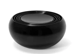 ORYOKI Holzschalen|Lacquerware*Schalenset schwarz, 6-teilig