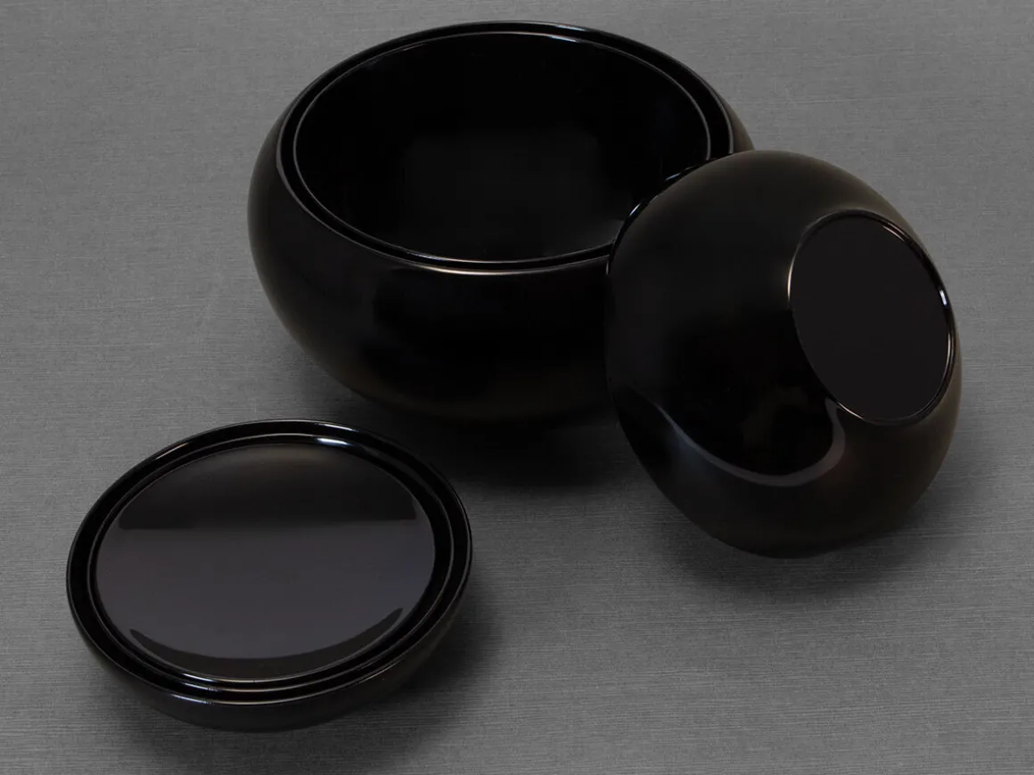 ORYOKI Holzschalen|Lacquerware*Schalenset schwarz, 6-teilig