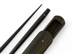 ORYOKI Essstäbchen*Premium Essstäbchen Set, teilbar, mit Ebenholz Case