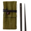 ORYOKI Essstäbchen*Premium Essstäbchen Tokusen ebony, teilbar