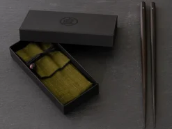 ORYOKI Essstäbchen*Premium Essstäbchen Tokusen ebony, teilbar