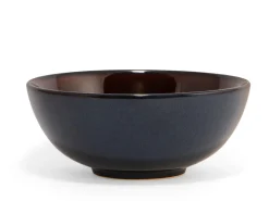 ORYOKI Ramen-Schüsseln Und Schalen|Japanisches Porzellan*Ramen Bowl Pirka, 19,5 cm, cobalt