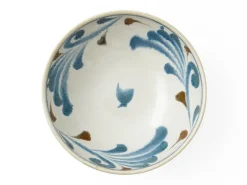 ORYOKI Ramen-Schüsseln Und Schalen|Japanisches Porzellan*Ramen Schüssel Kimo, blau, 21,5 cm