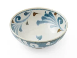 ORYOKI Ramen-Schüsseln Und Schalen|Japanisches Porzellan*Ramen Schüssel Kimo, blau, 21,5 cm