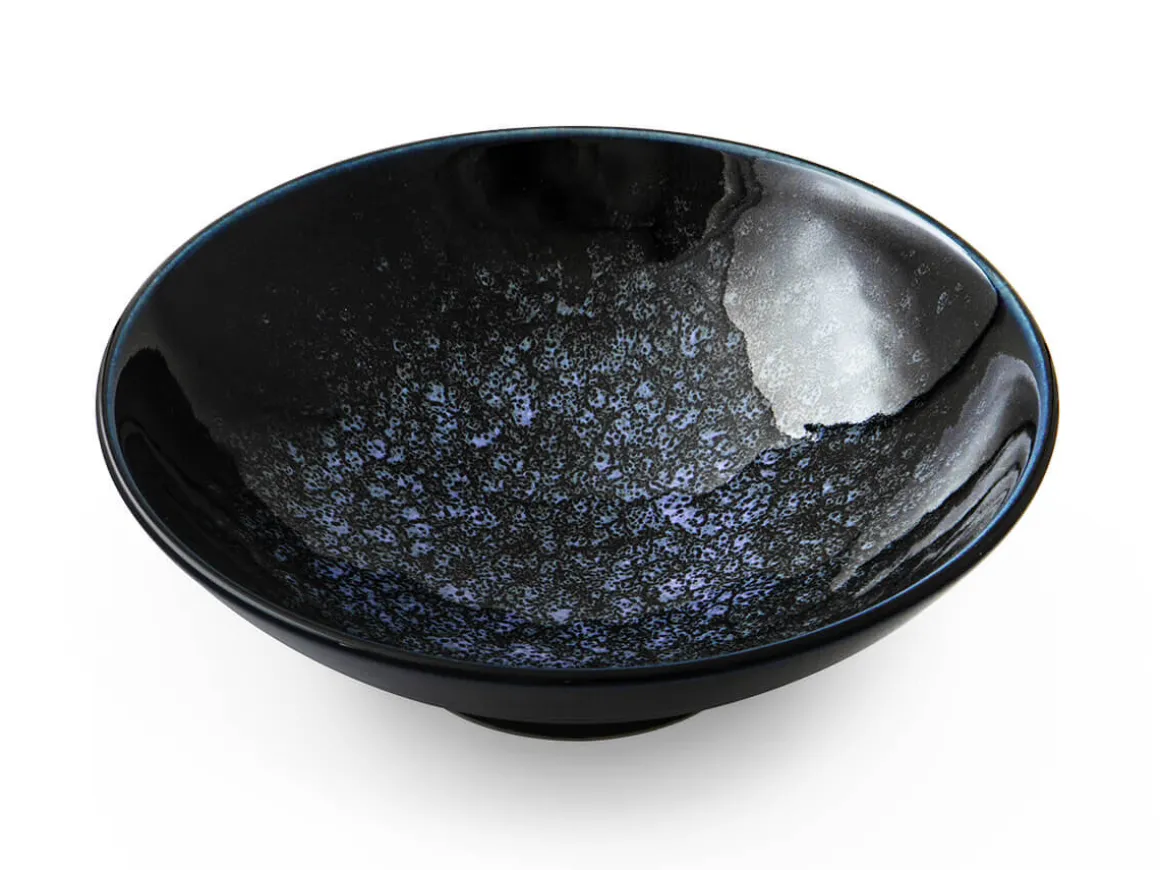 ORYOKI Japanisches Porzellan|Ramen-Schüsseln Und Schalen*Ramen Schüssel Tsuya, blau, 24,5 cm