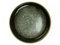 ORYOKI Ramen-Schüsseln Und Schalen|Japanisches Porzellan*Ramen Schüssel Tsuya, grün, 24,5 cm