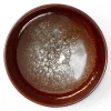 ORYOKI Ramen-Schüsseln Und Schalen|Japanisches Porzellan*Ramen Schüssel Tsuya, rot, 24,5 cm