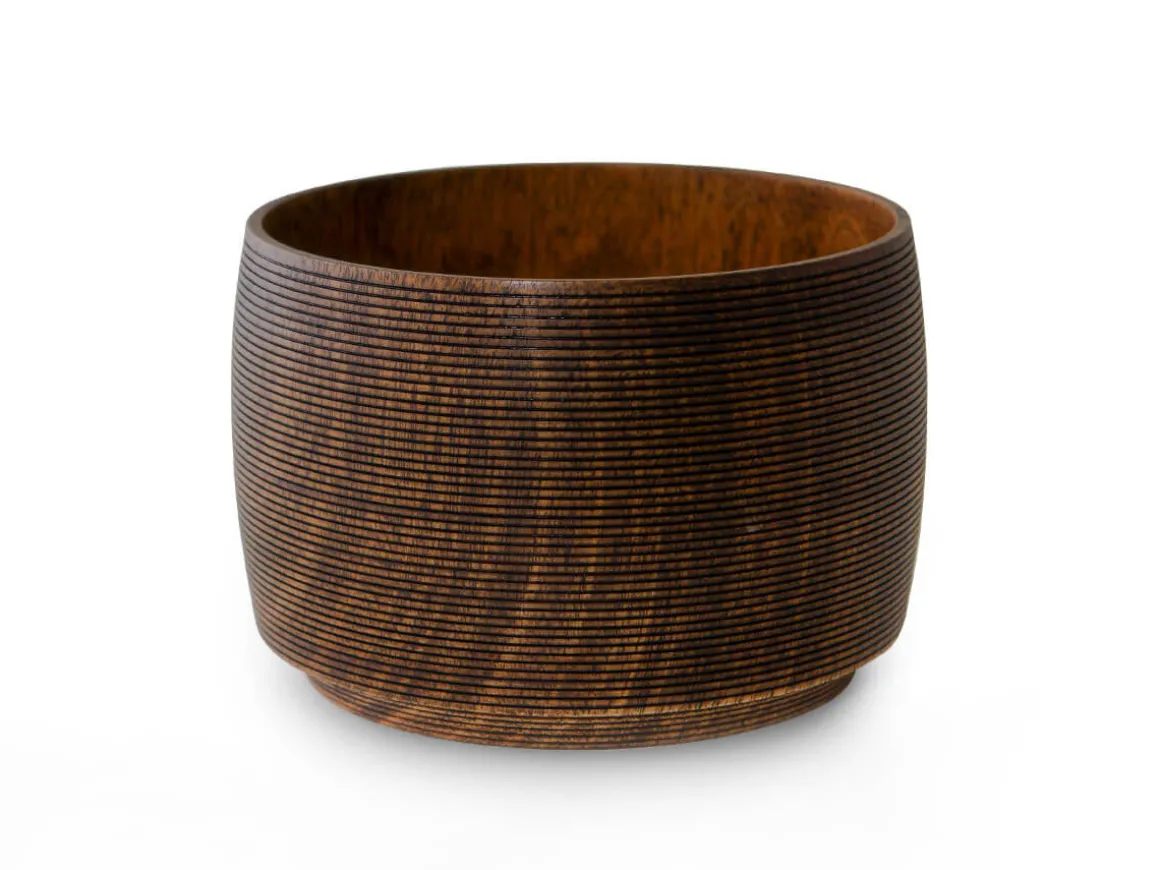 ORYOKI Holzschalen|Lacquerware*Reisschale Turari Wan L, braun