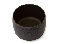 ORYOKI Holzschalen|Lacquerware*Reisschale Turari Wan L, schwarz