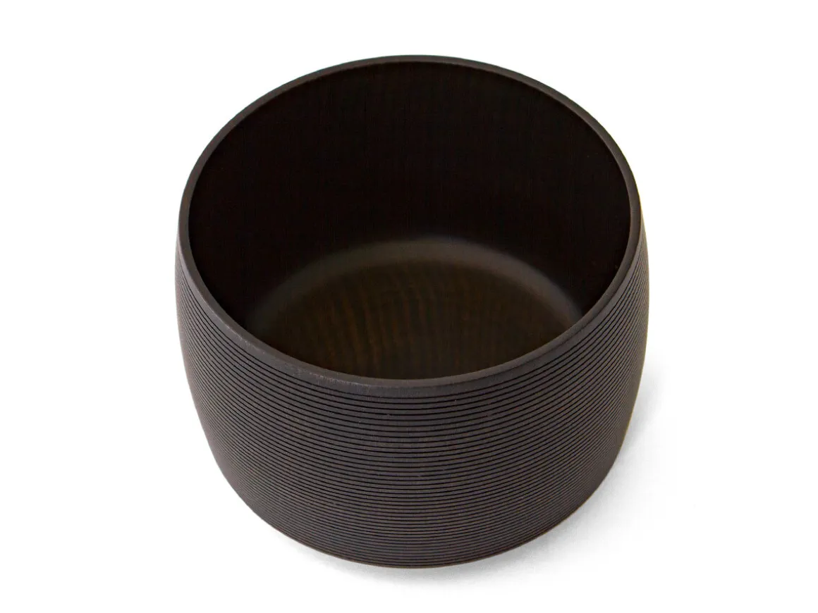 ORYOKI Holzschalen|Lacquerware*Reisschale Turari Wan L, schwarz