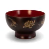 ORYOKI Holzschalen|Lacquerware*Reisschale Urushi Manga duo, 300 ml