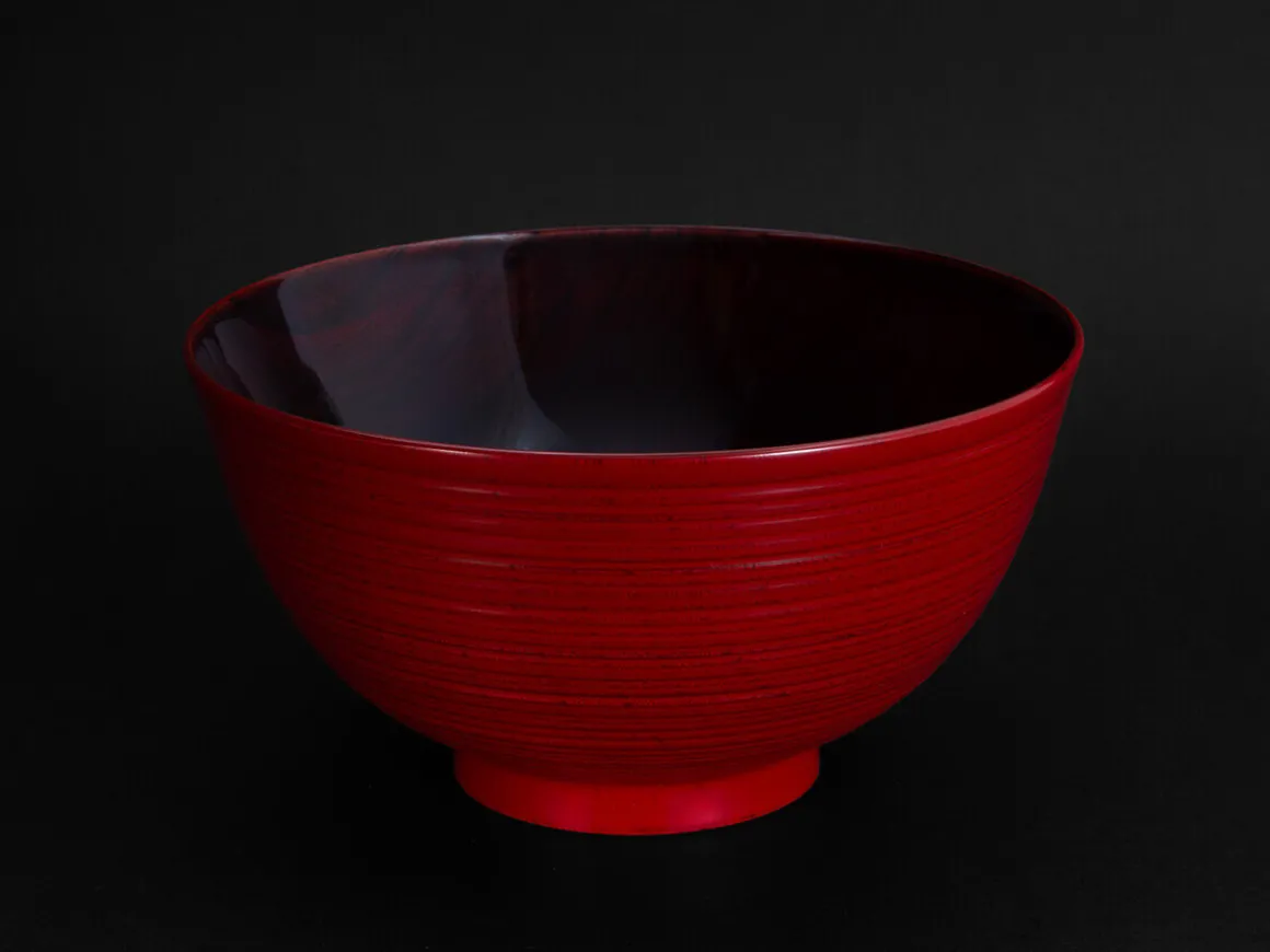 ORYOKI Holzschalen|Lacquerware*Reisschale Urushi Shinsa, 360 ml
