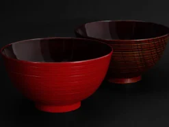 ORYOKI Holzschalen|Lacquerware*Reisschale Urushi Shinsa, 360 ml