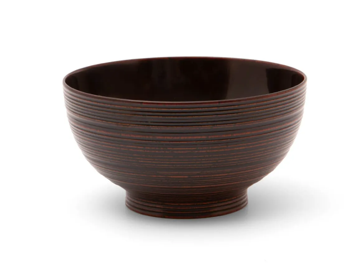 ORYOKI Lacquerware|Holzschalen*Reisschale Urushi Temekijiro, 320 ml