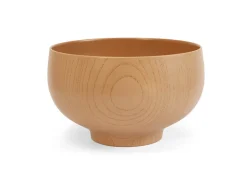 ORYOKI Holzschalen|Lacquerware*Reisschüssel Kumi-wan, 550 ml, natur