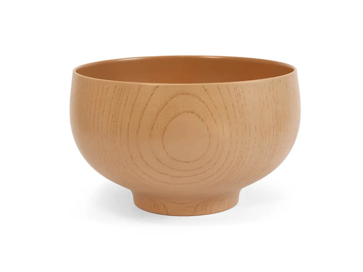 ORYOKI Holzschalen|Lacquerware*Reisschüssel Kumi-wan, 550 ml, natur