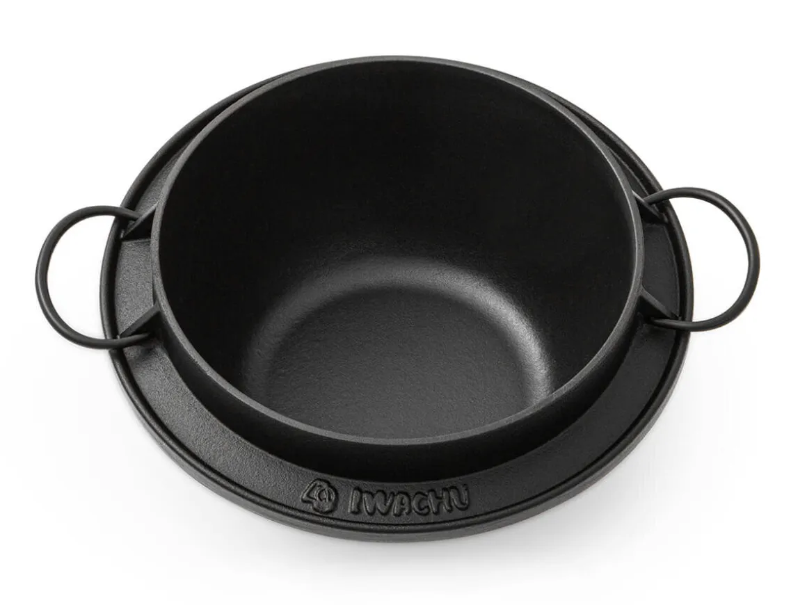 ORYOKI Gusseisentöpfe*Reistopf Go, Iwachu, Ø 20 cm, Gusseisen