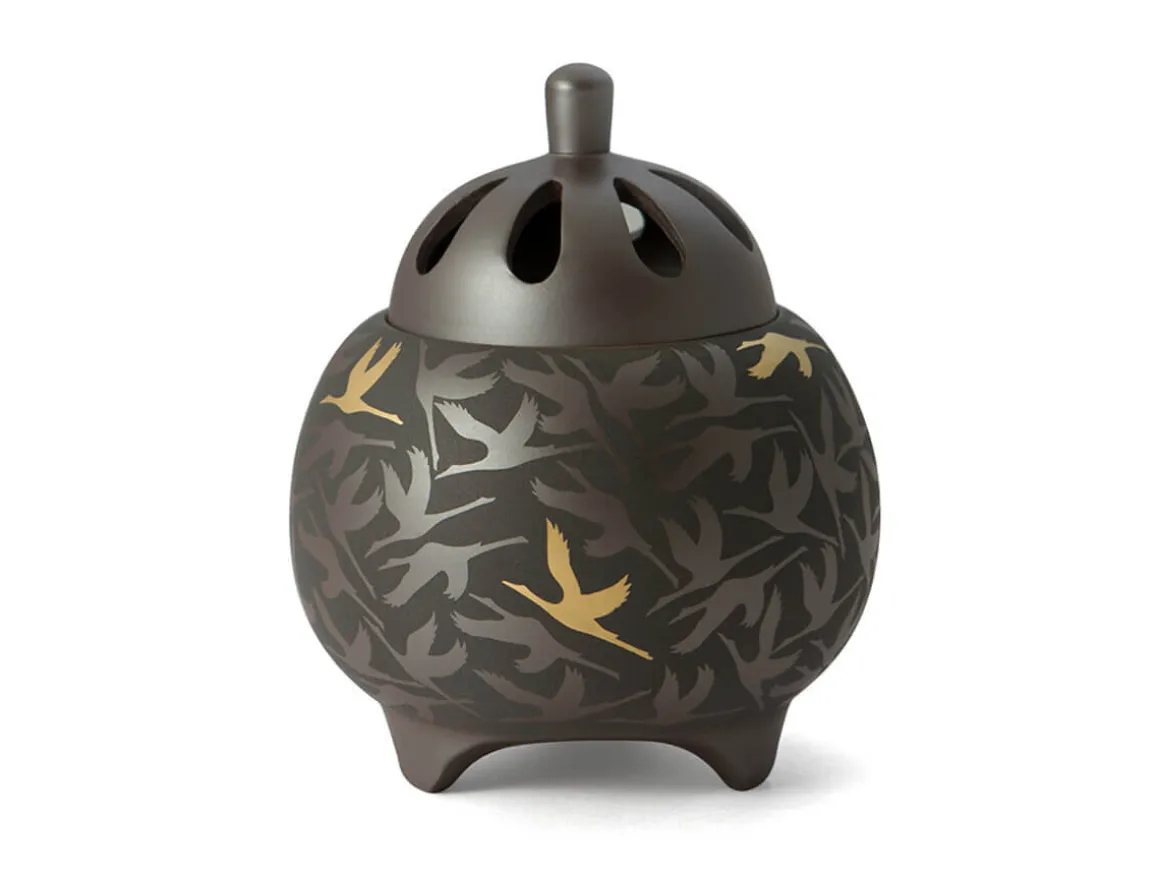 ORYOKI Räuchergefässe*Räuchergefäß Kintsuru Mitsukoshi, mit Geschenkbox