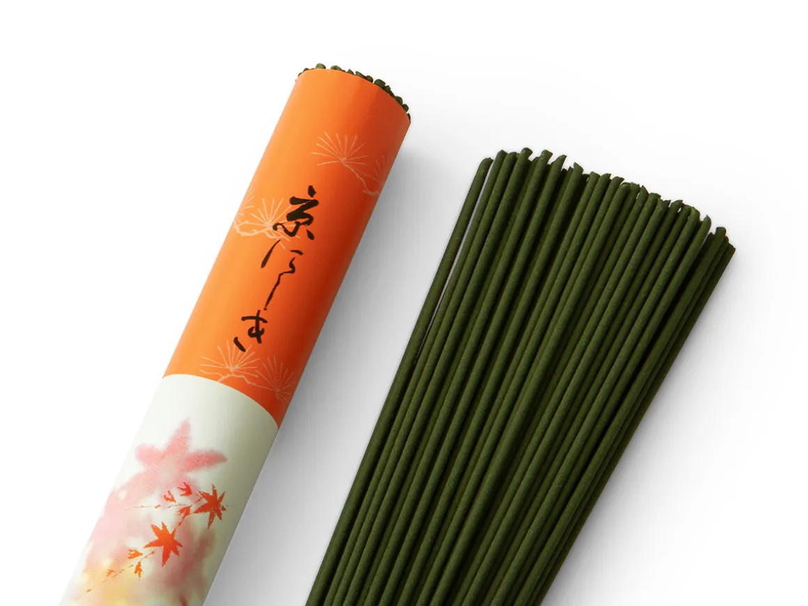 ORYOKI Räucherstäbchen*Räucherstäbchen Shoyeido Kyonishiki, Kyoto autumn leaves, 110 Sticks