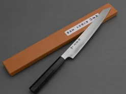 ORYOKI Sashimi Messer*Sakai Takayuki Silver3 Kengata Yanagiba 270, Ebony