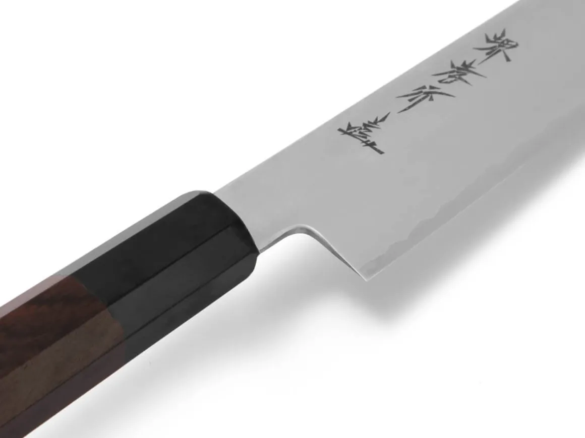 ORYOKI Sashimi Messer*Sakai Takayuki Silver3 Shujihiki 240, Ebony