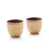 ORYOKI Sake|Japanisches Porzellan*Sake Becher, Gold, 2er Set