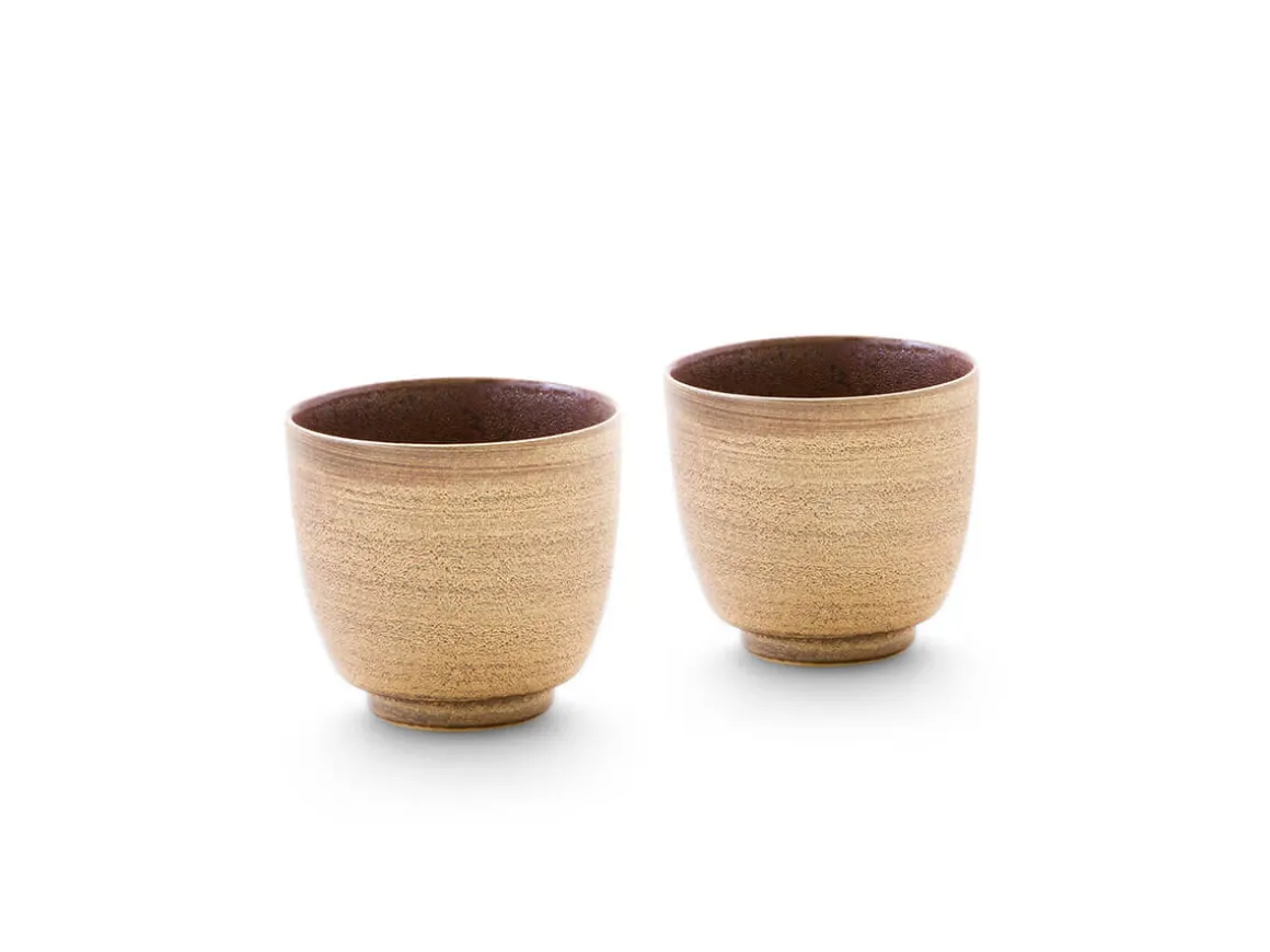 ORYOKI Sake|Japanisches Porzellan*Sake Becher, Gold, 2er Set