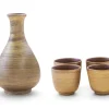 ORYOKI Sake|Japanisches Porzellan*Sake Set Gold, 1 Karaffe, 4 Becher